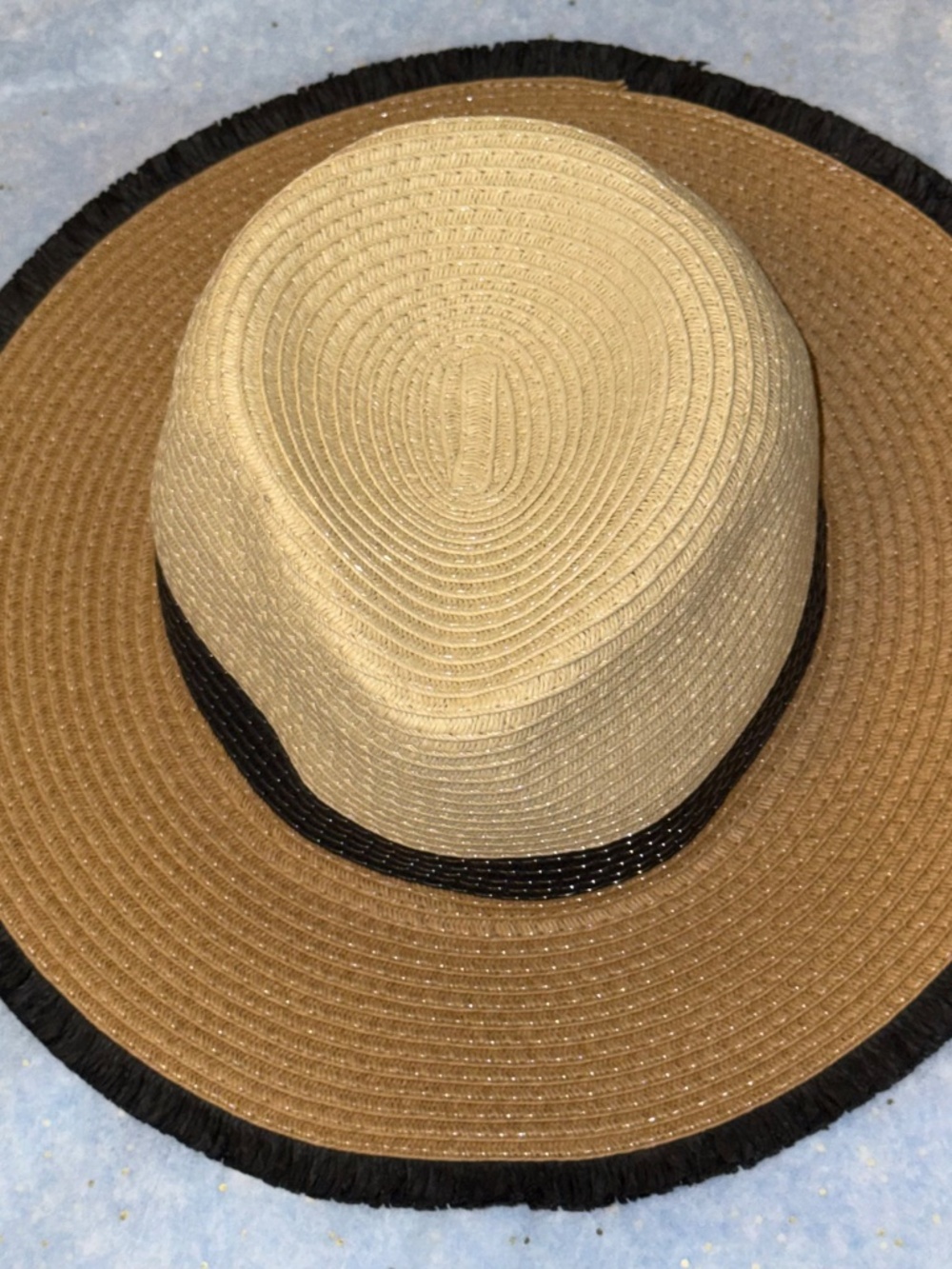 NWOT Summer Straw Hat (OS) - Picture 6 of 10